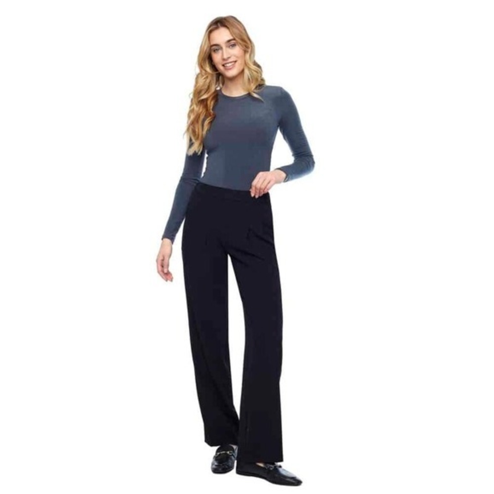 I Love Tyler Madison Selena Wide Leg Pants Black S NWT Made in Canada